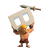 Barbarians — Clash Royale card art (Supercell Fan Kit)