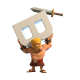 Barbarians — Clash Royale card art (Supercell Fan Kit)