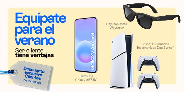 Estrena la mejor tecnología por menos