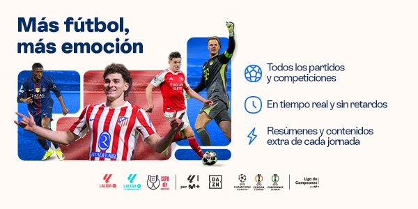 ¡No te pierdas ni un partido!
