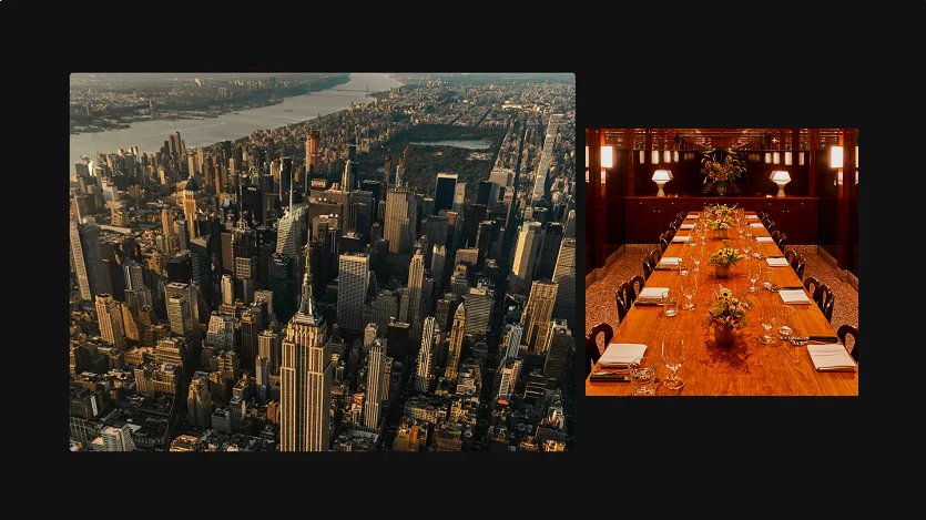 Private dining room at Le Rock