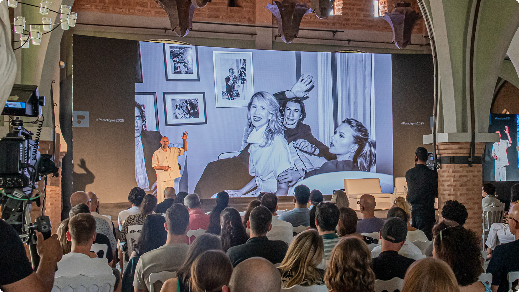 Image showing Tom Beckman during his speech at Paradigms 2025