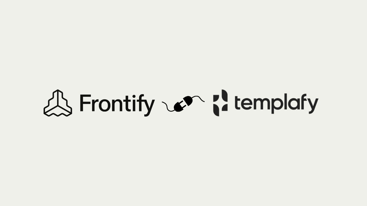 Frontify x Templafy integration