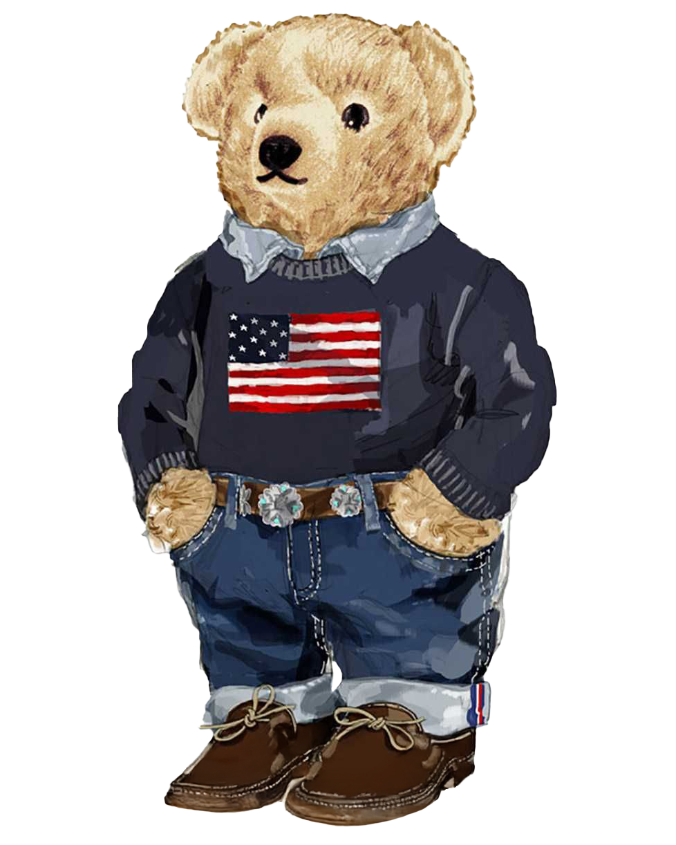 The iconic Ralph Lauren's Polo Bear