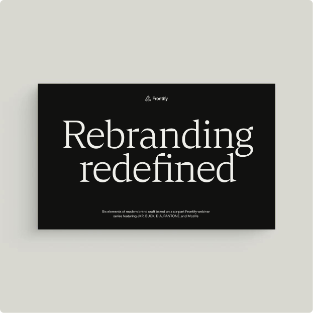 Rebranding Redefined: Six elements of modern brand craft