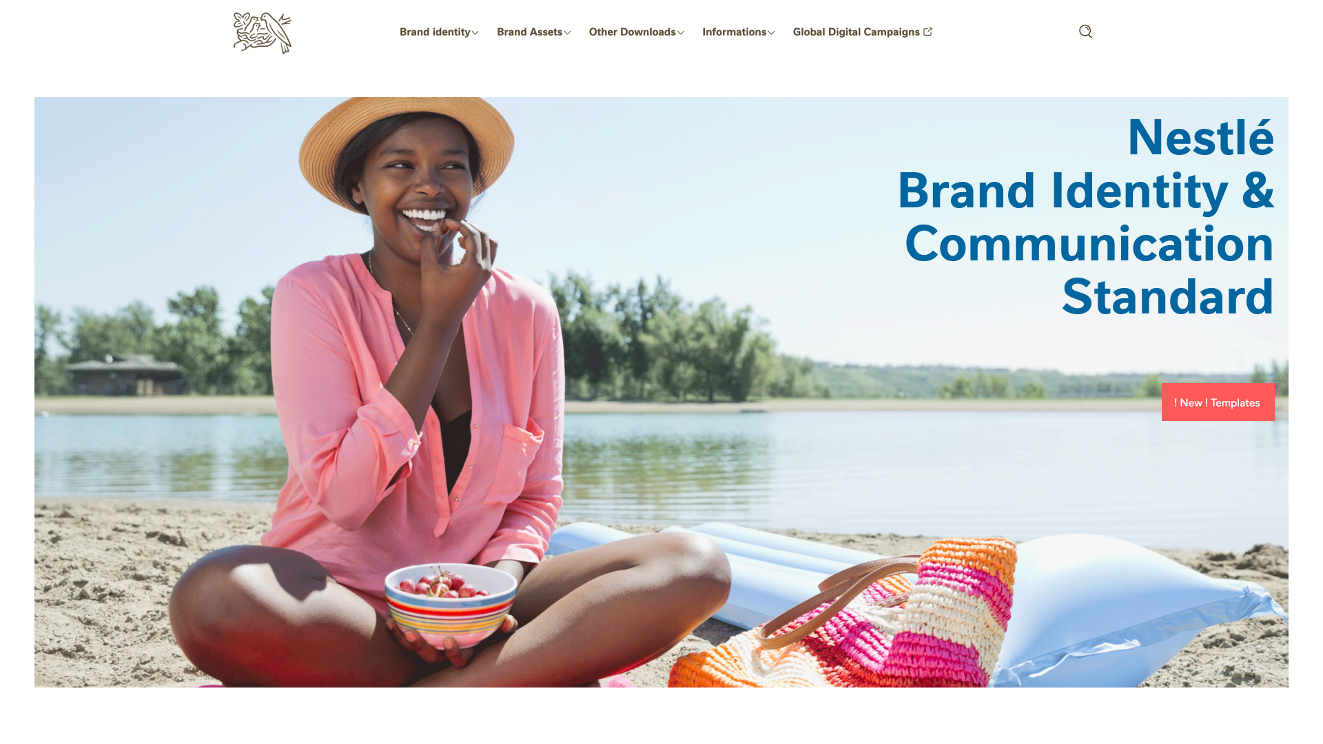 Nestlé brand portal