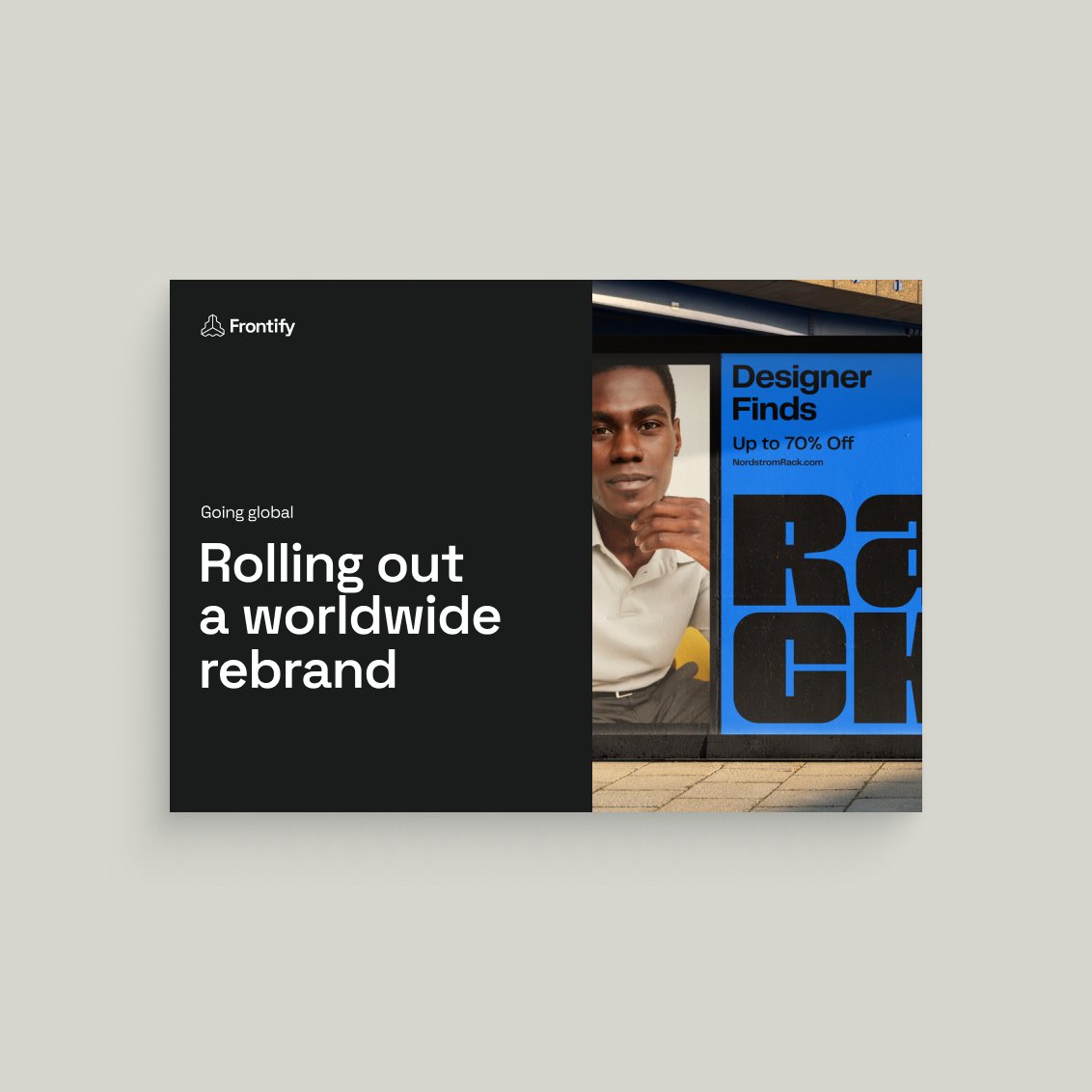 Going global: How to roll out a worldwide rebrand