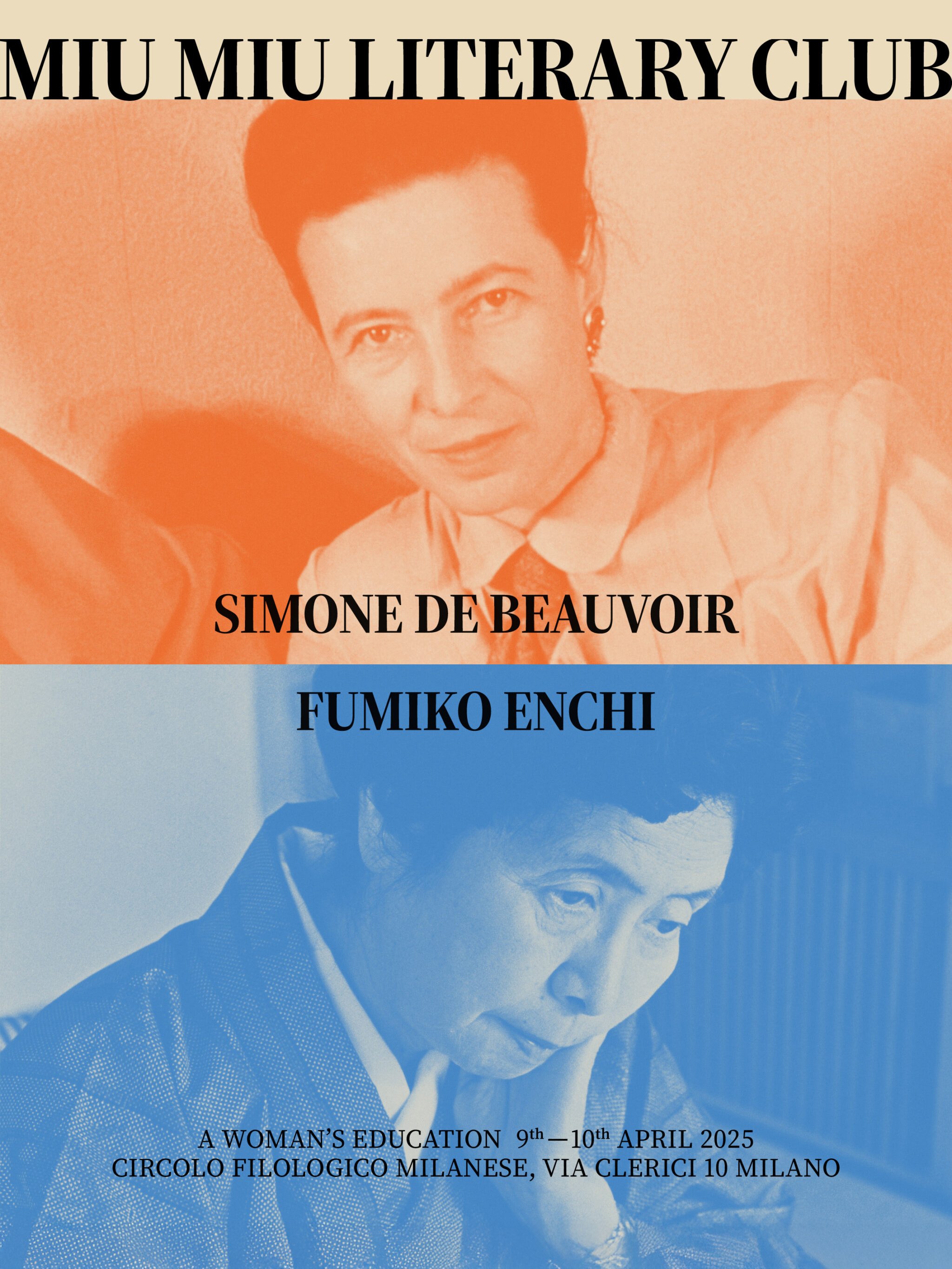 MiuMiu literary club poster