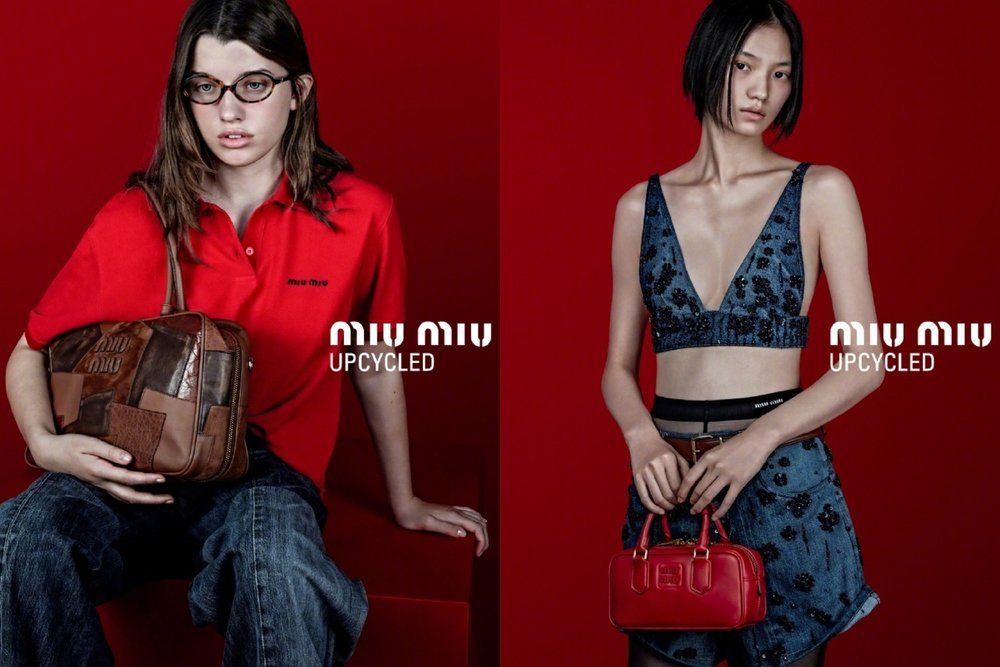 MiuMiu upcycled campaign