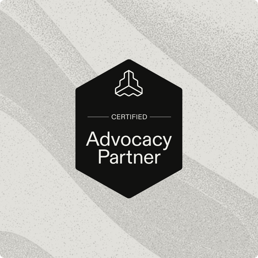 Image supporting the point made about Frontify your advocacy partner