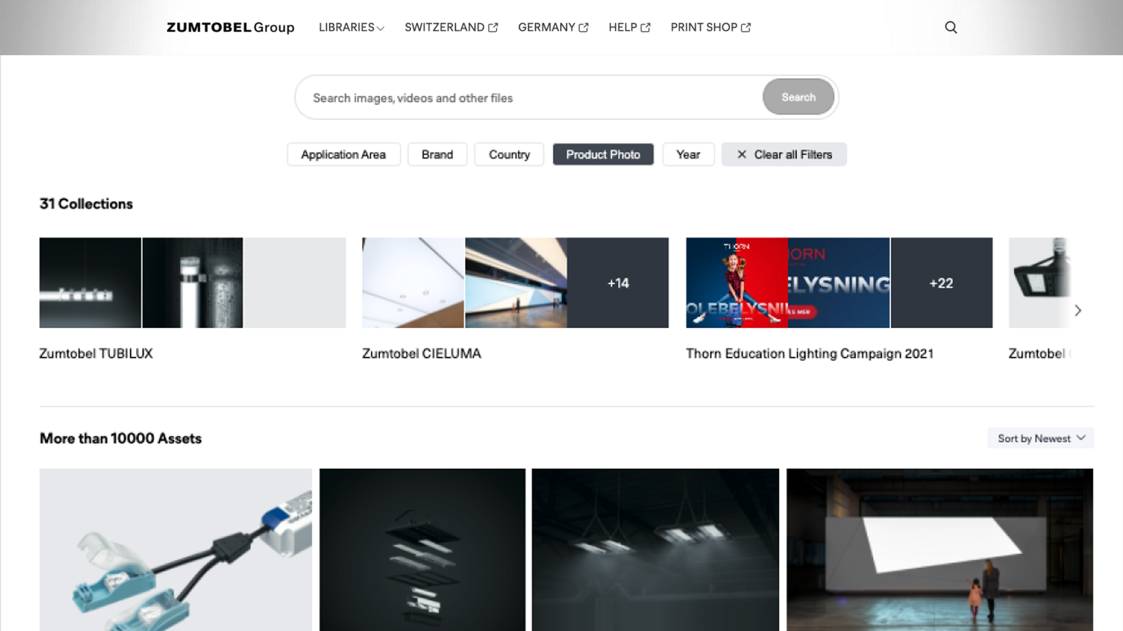 zumtobel-asset-library
