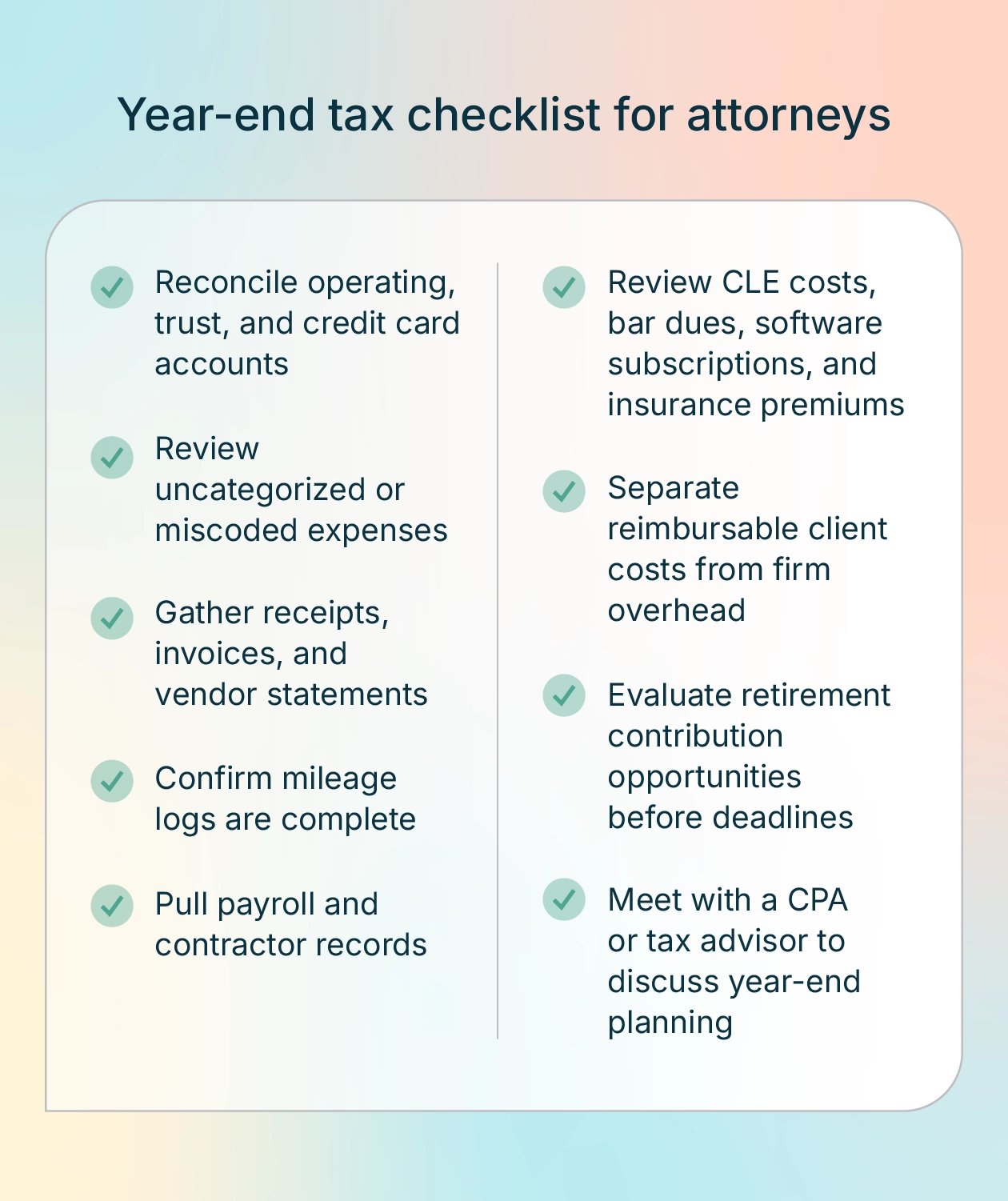 Attorney Tax Deductions