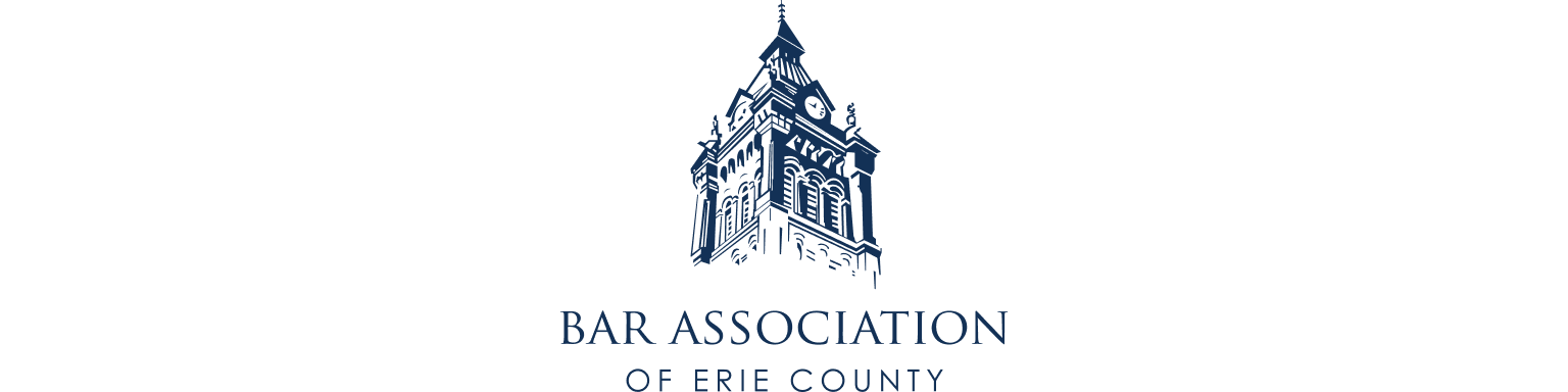 Bar Association of Erie County logo