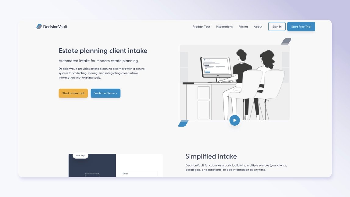 Decision vault screenshot
