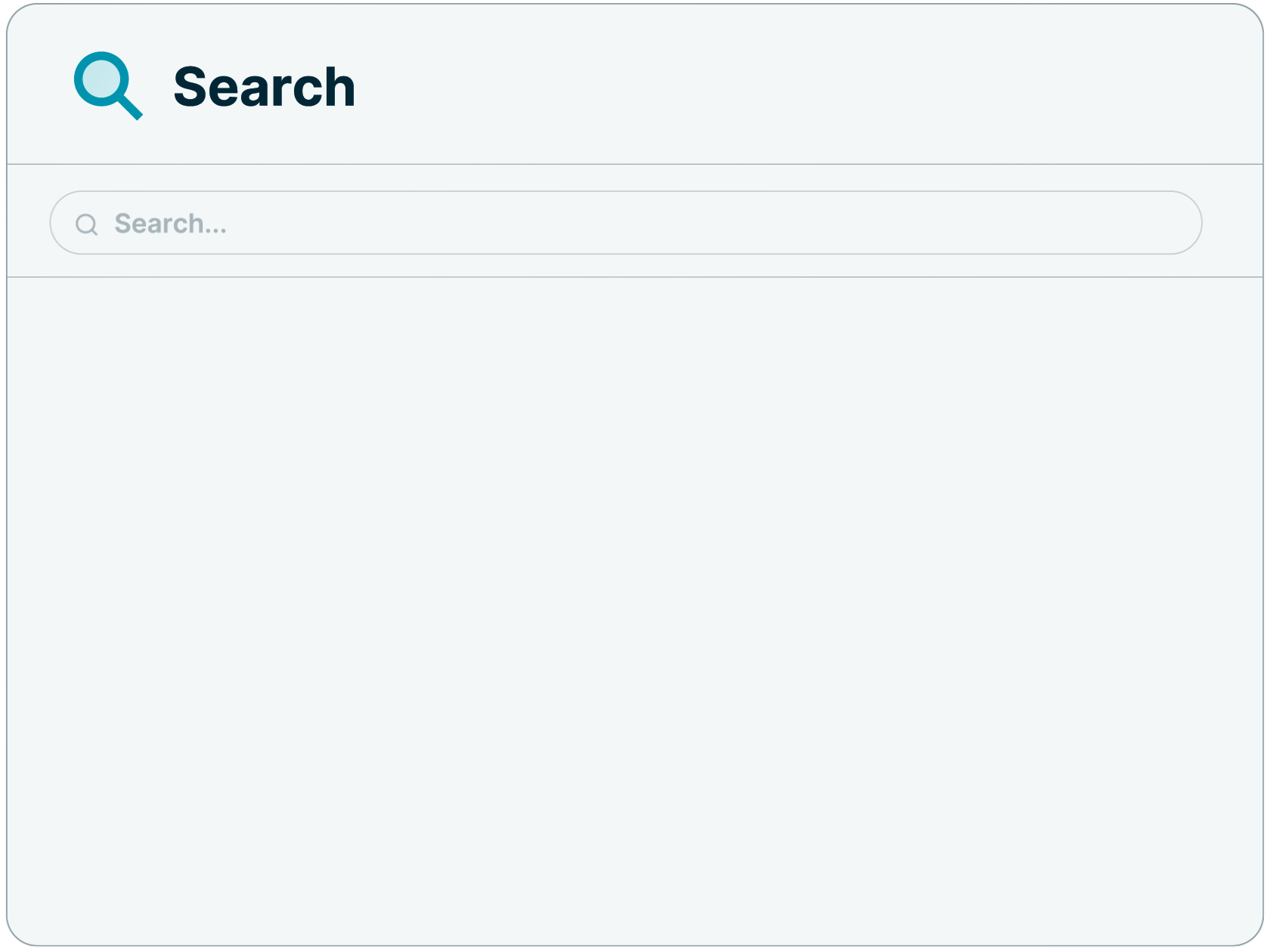 AI search feature