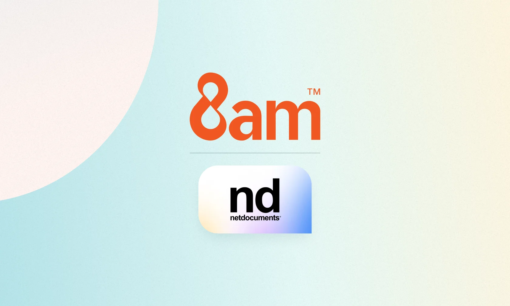 8am and Netdocuments integration announcement