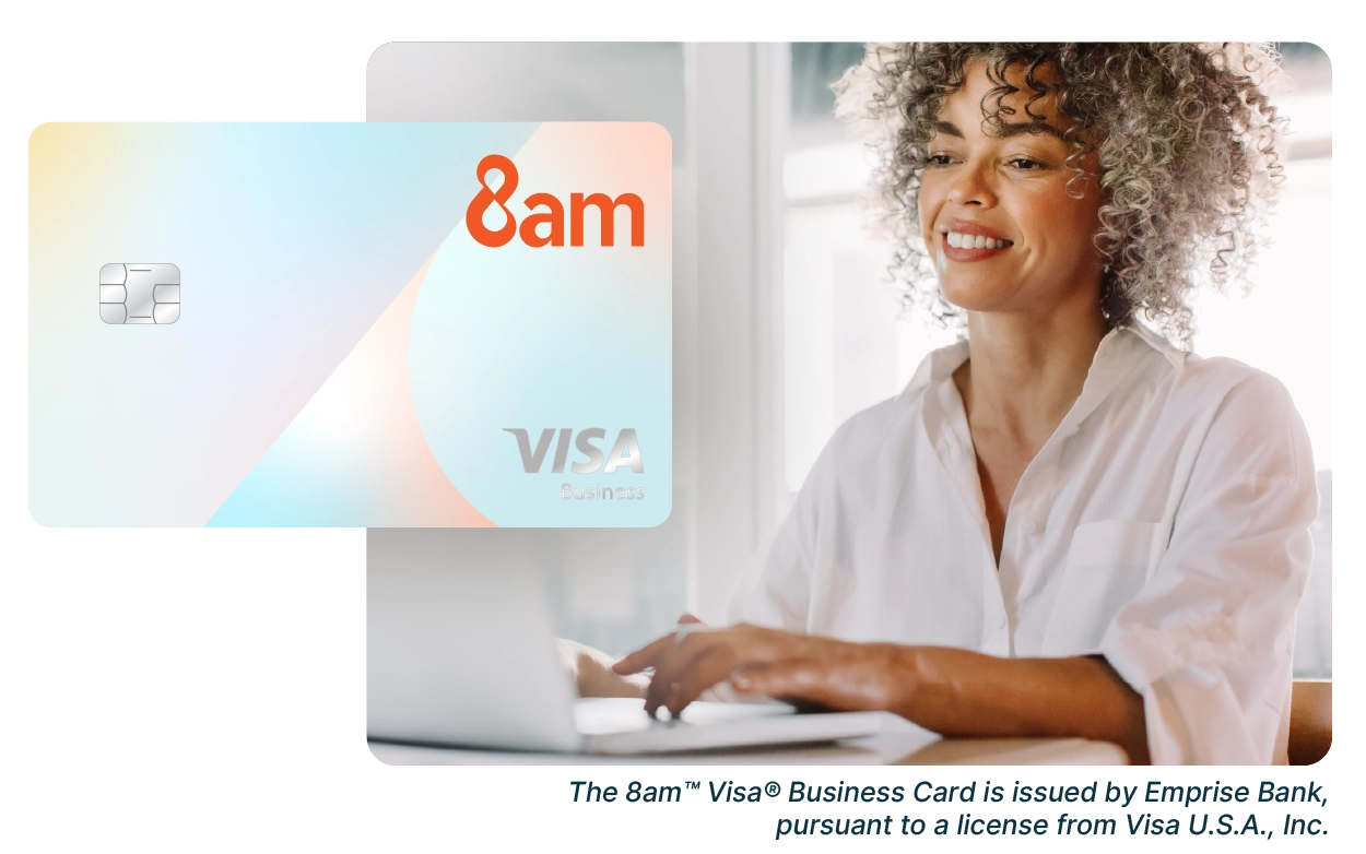 The 8am™ Visa® Business Card