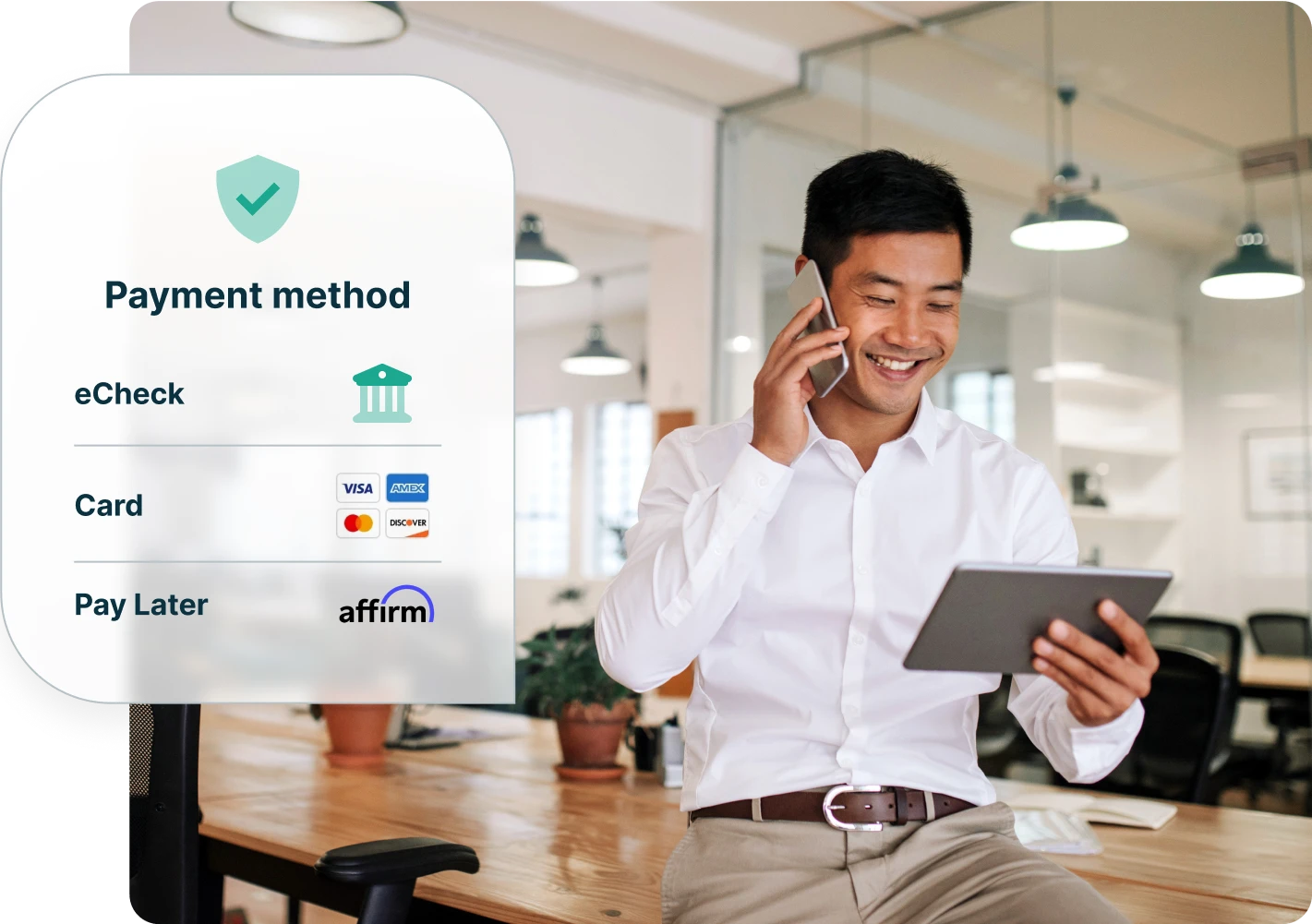 Payment method graphic
