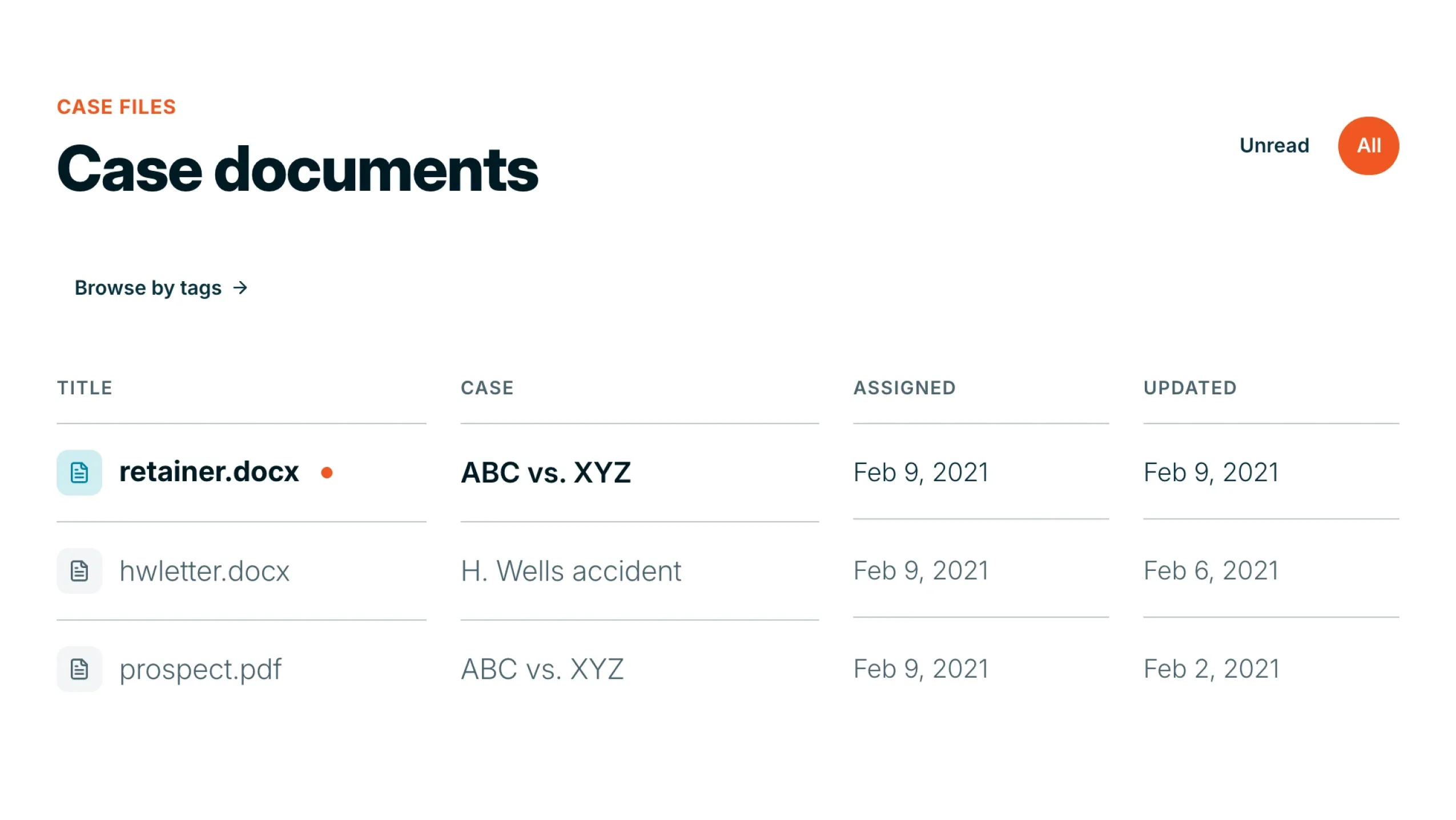 From calendaring and communications to document management and case reporting, keep track of every detail without falling behind.
