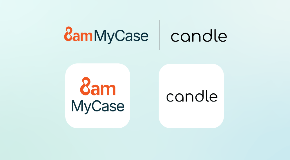 MyCase & Candle AI logos 
