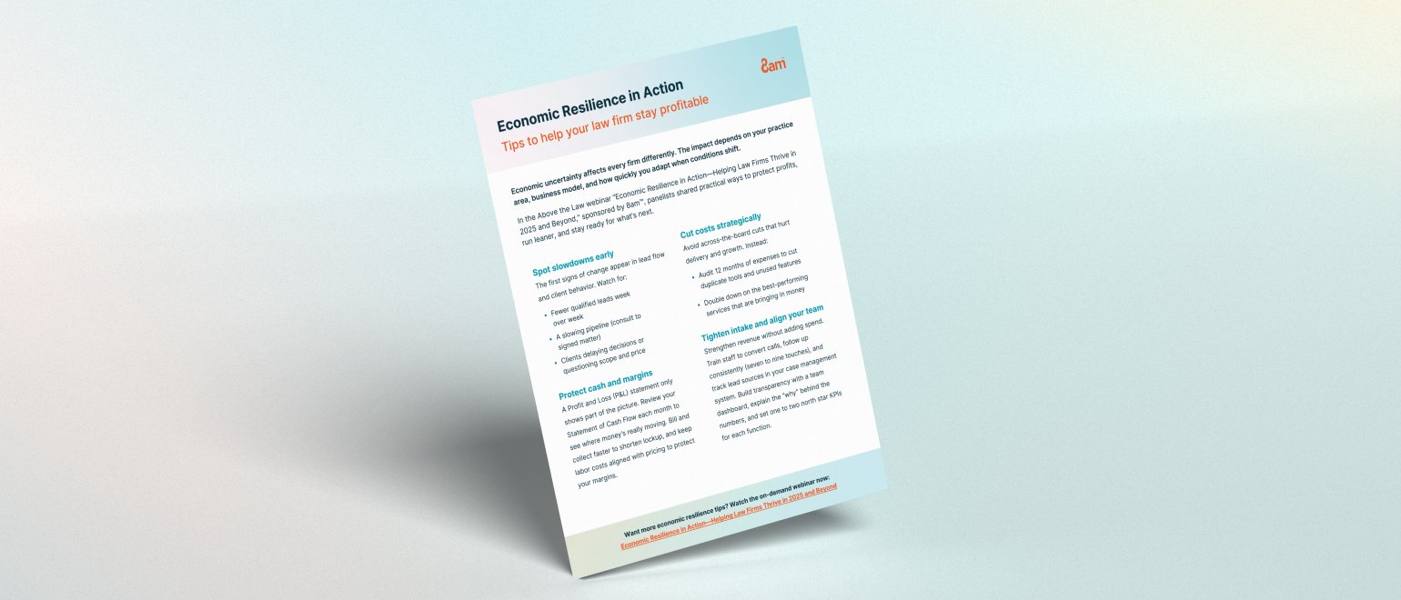 How Law Firms Build Economic Resilience in 2025 and Beyond