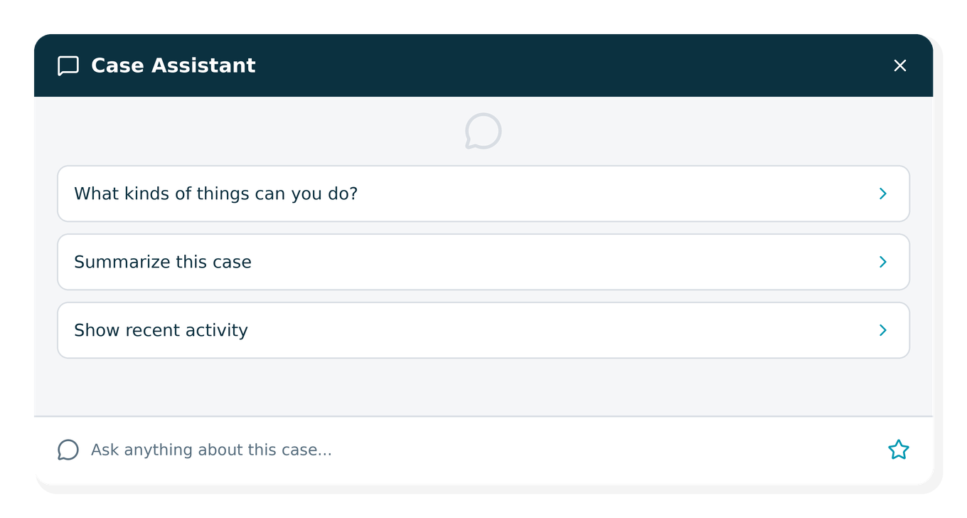 Suggested prompts on 8am IQ Chat