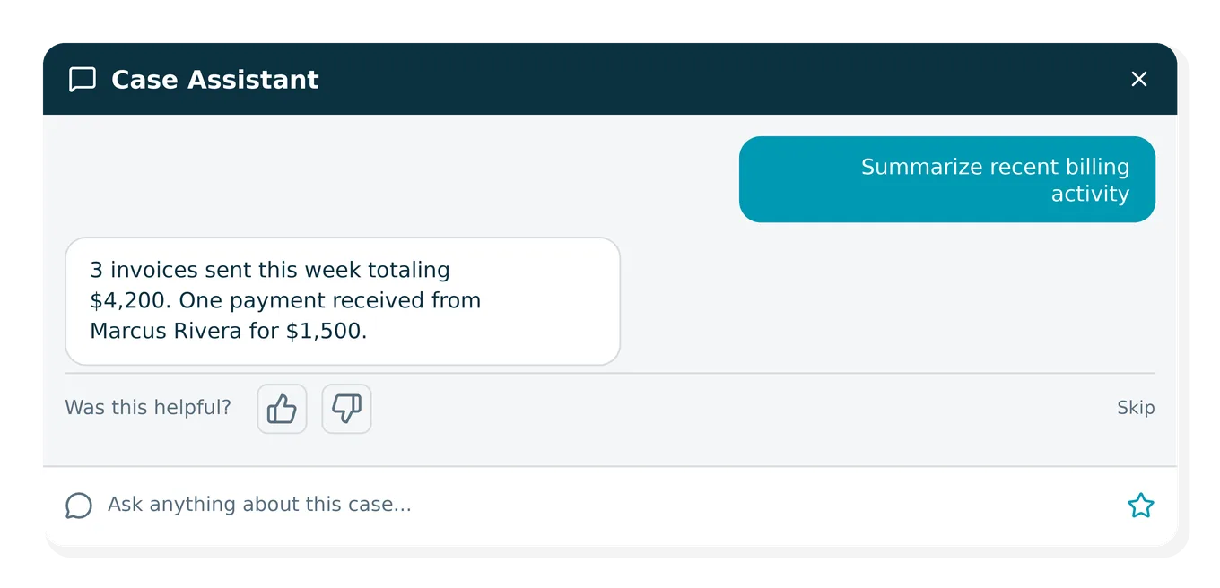Quick feedback prompt in 8am IQ