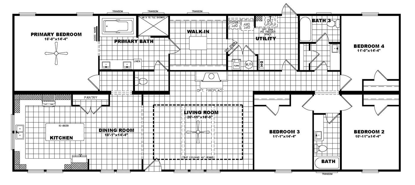The Olympus - Floor Plan 1