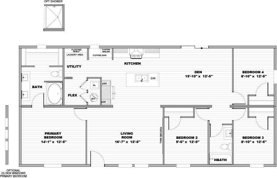 Boone - Floor Plan 1