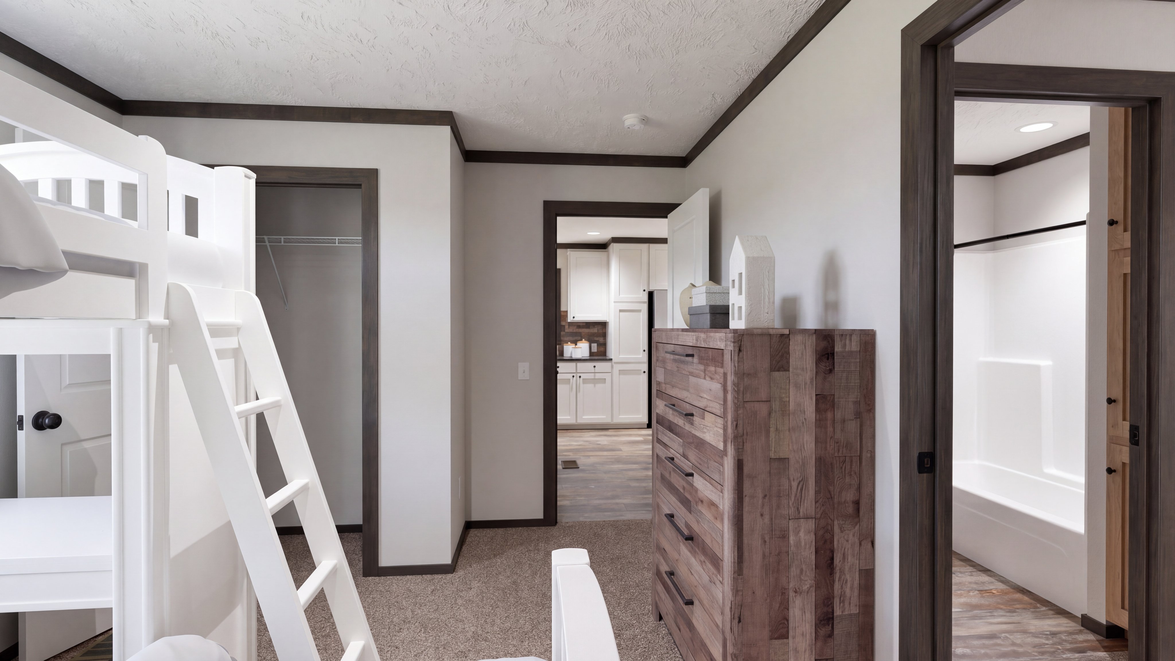Bedroom rendering of the Boujee Xl 2 home.