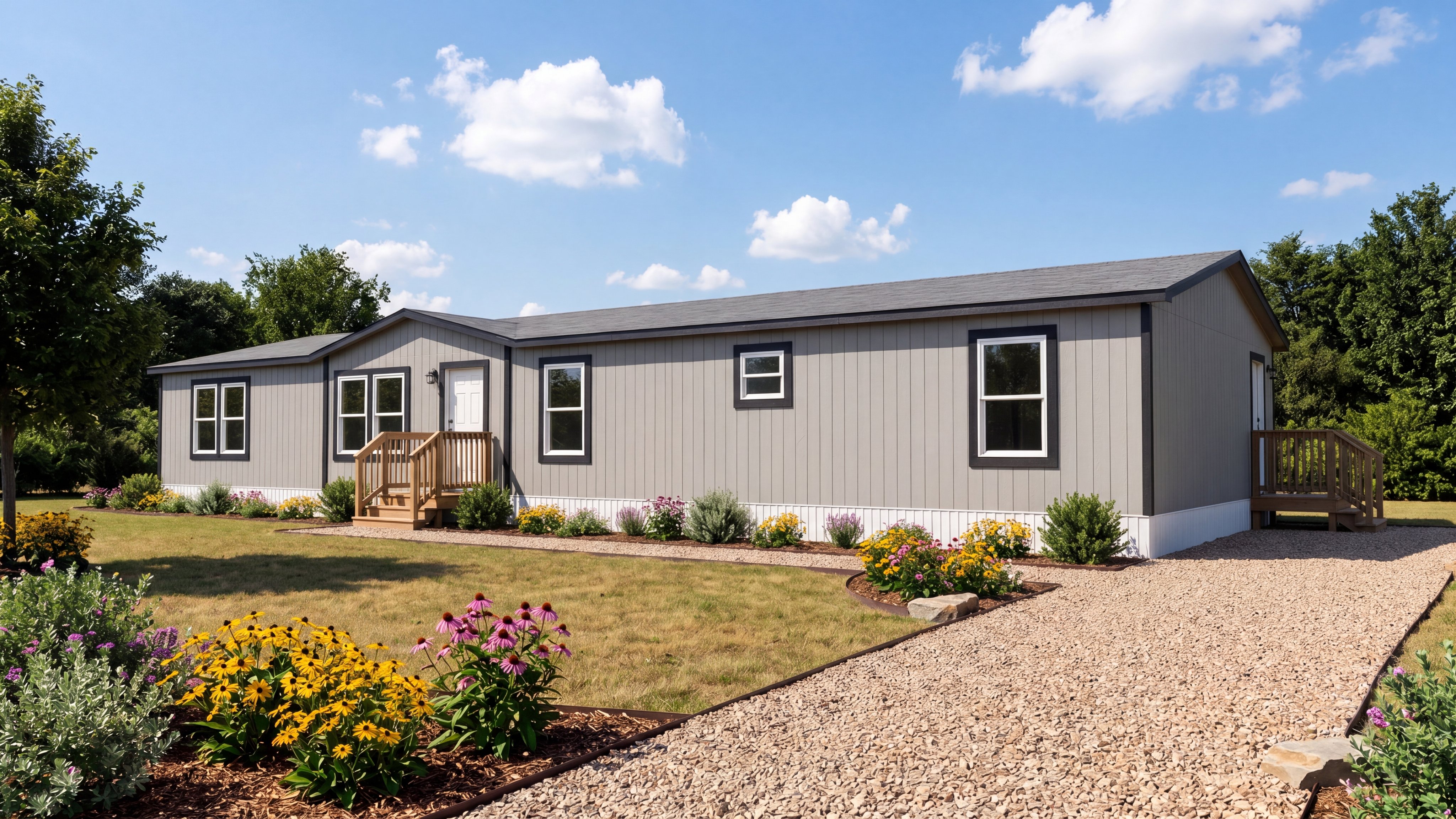 Exterior rendering of the El Sueno Breeze home.