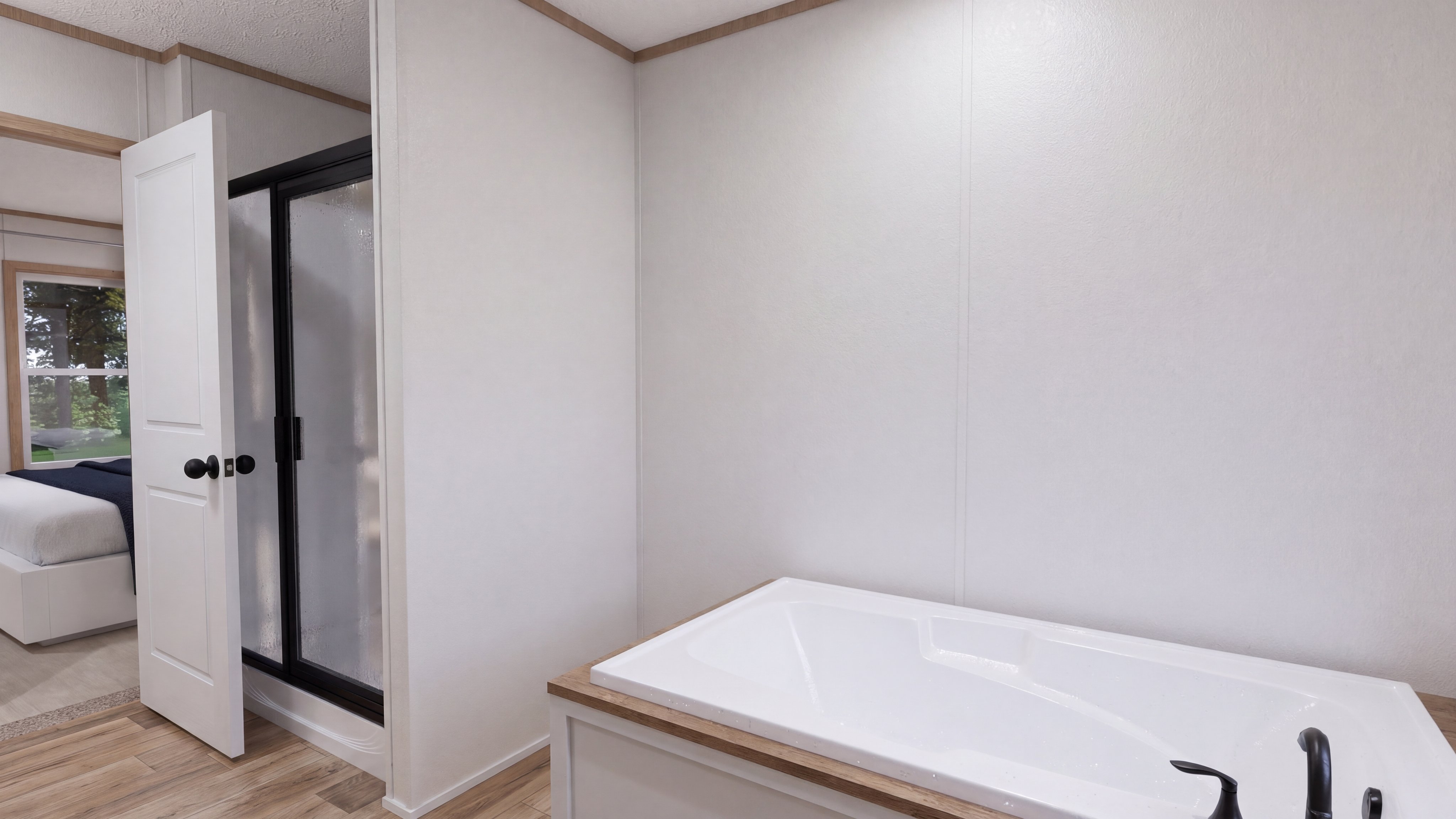 Primary bathroom rendering of the The Choice home.