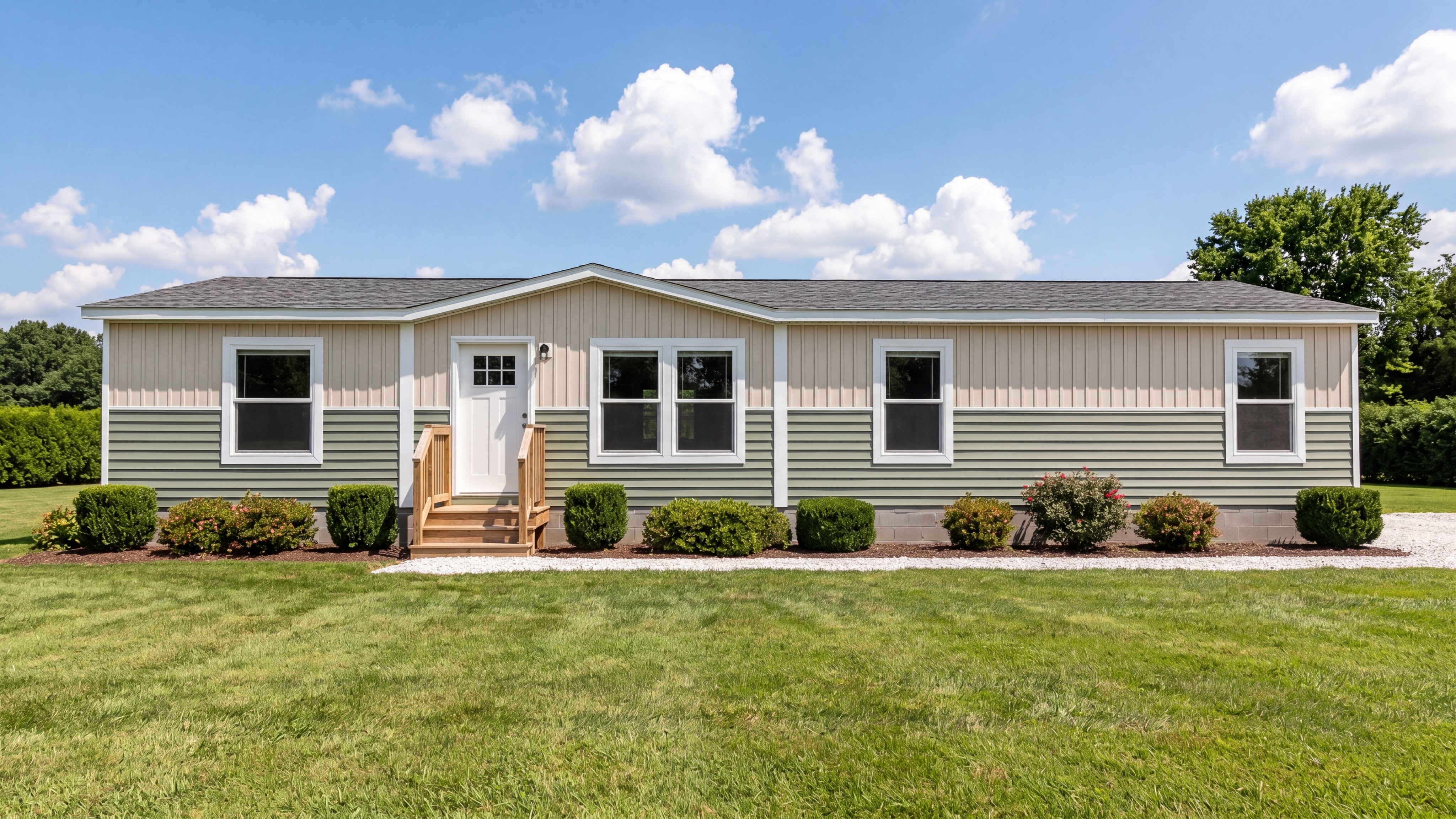 Exterior rendering of the Boone home.