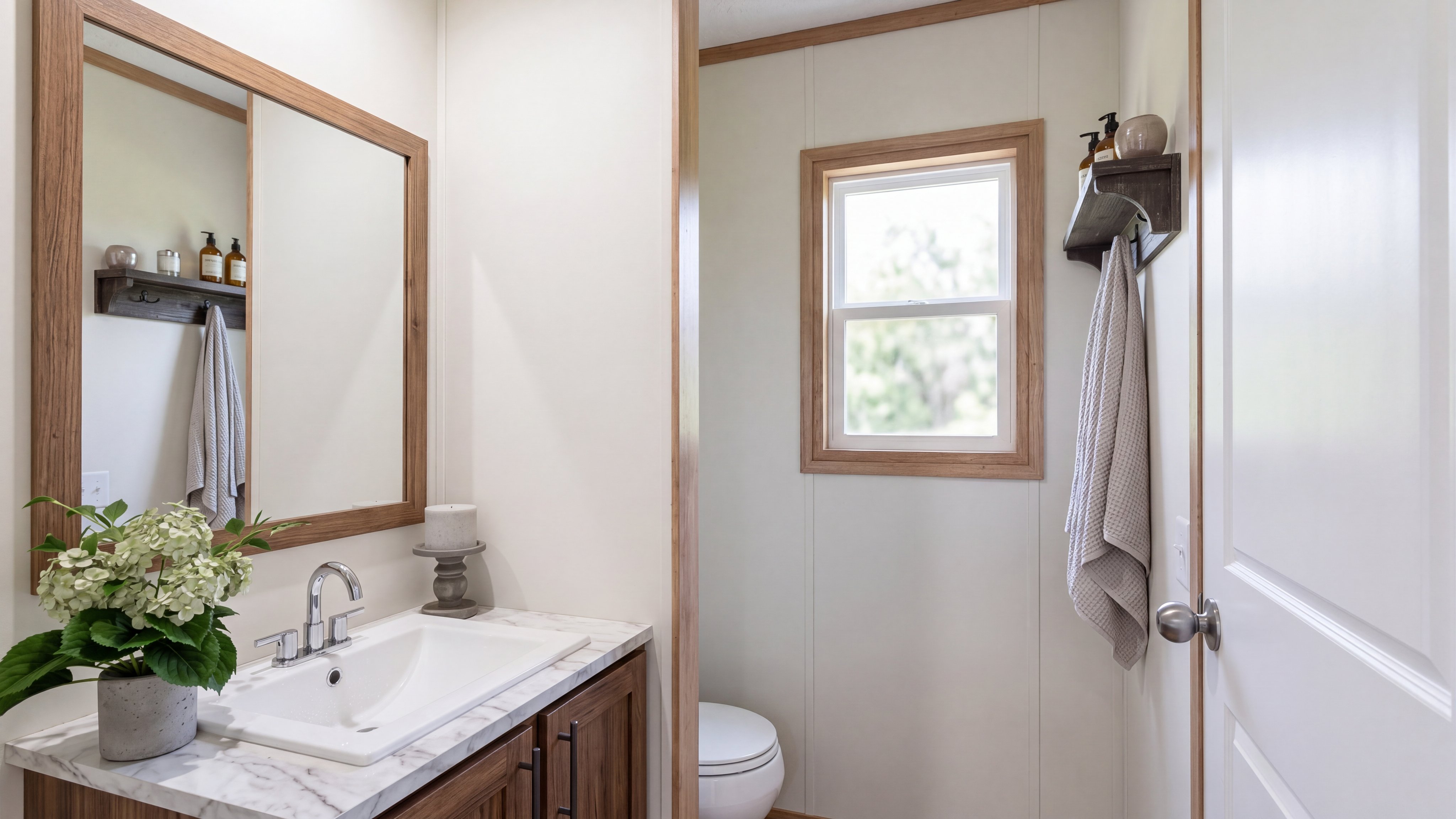 Primary bathroom rendering of the Magellan home.