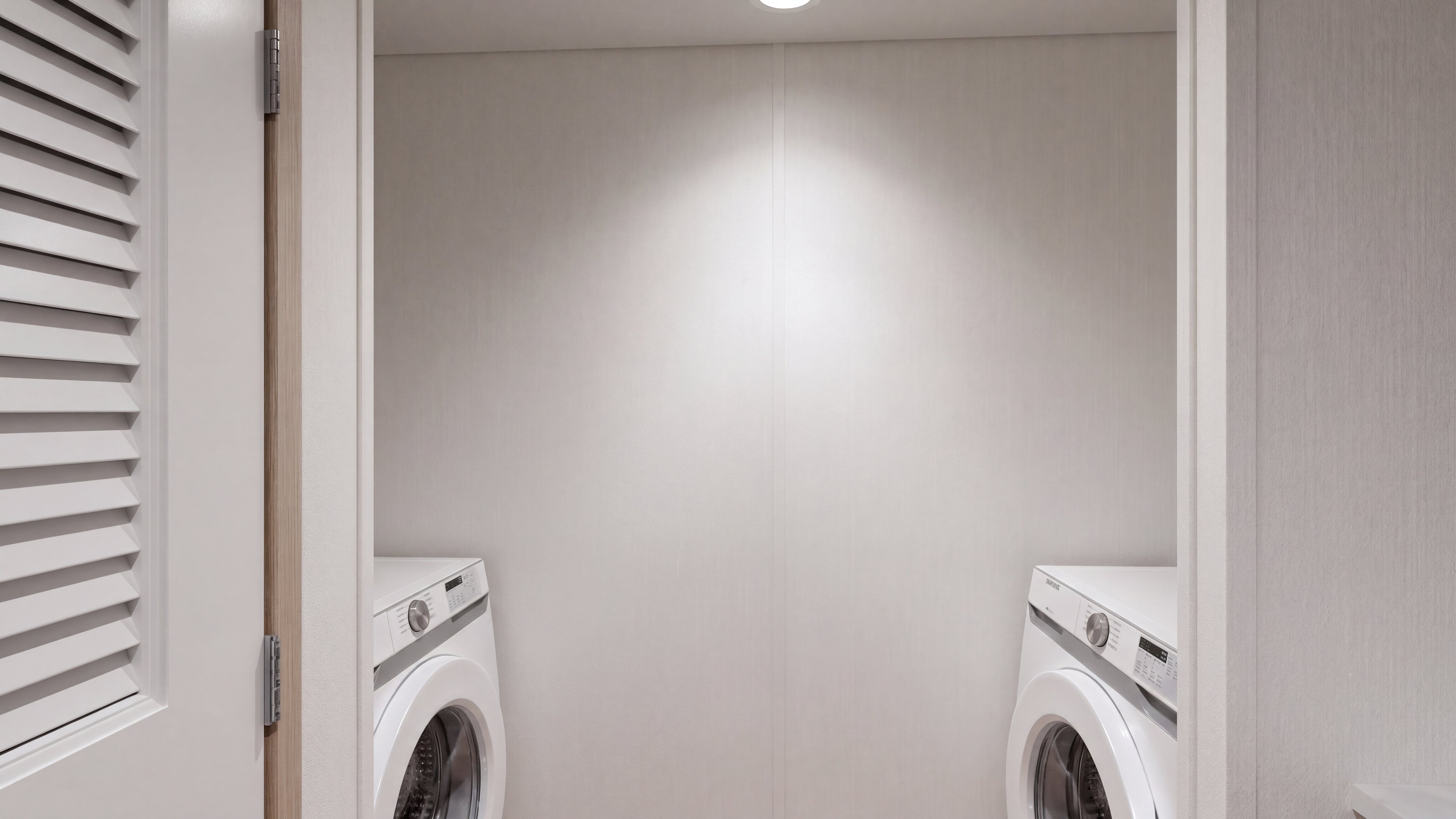 Utility room rendering of the Anatolia Xl home.