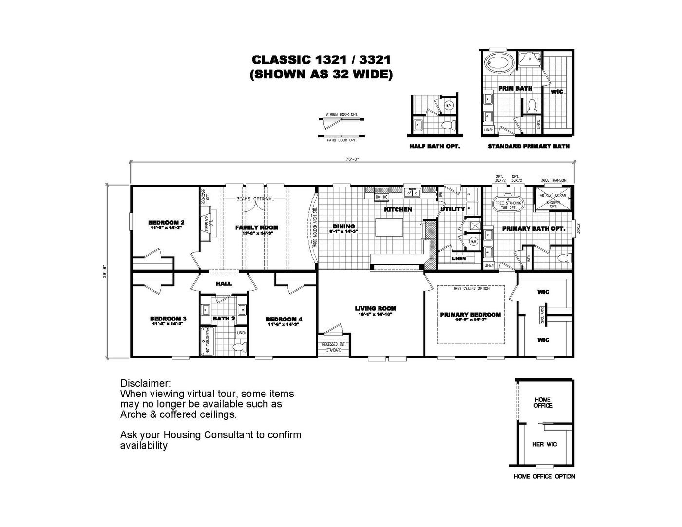 The Georgetown - Floor Plan 1