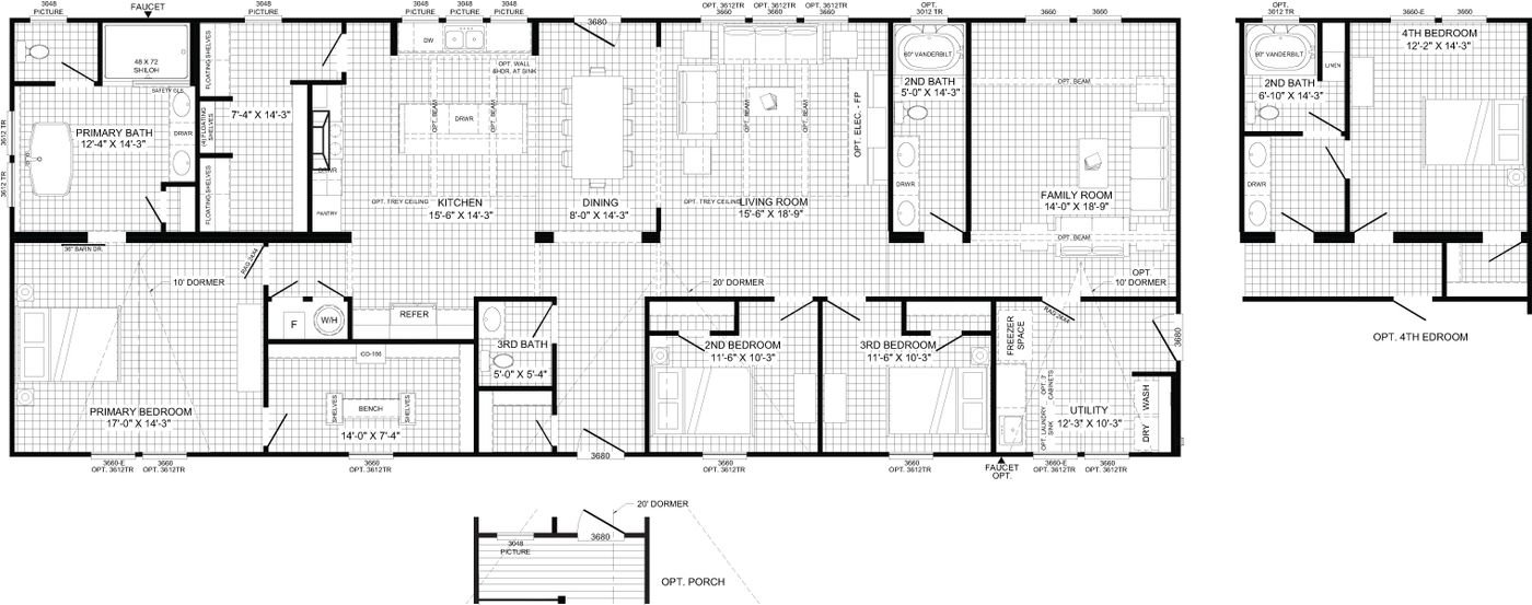 The Rocking Chair - Floor Plan 1