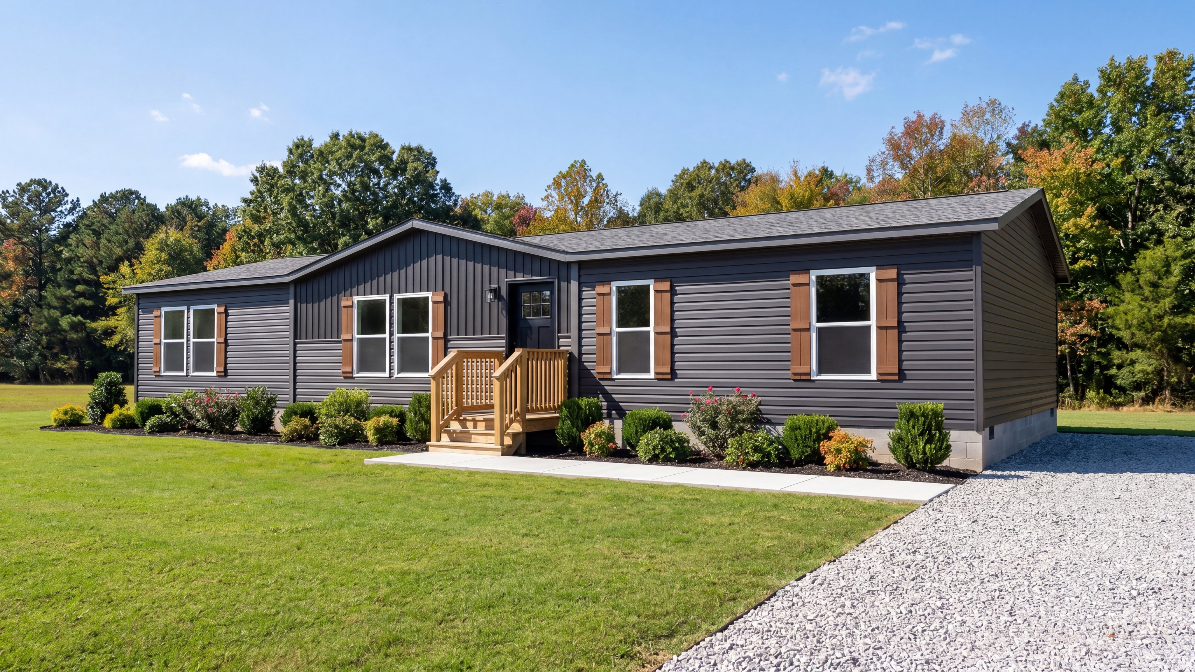 Exterior rendering of the The Dark Nova home.