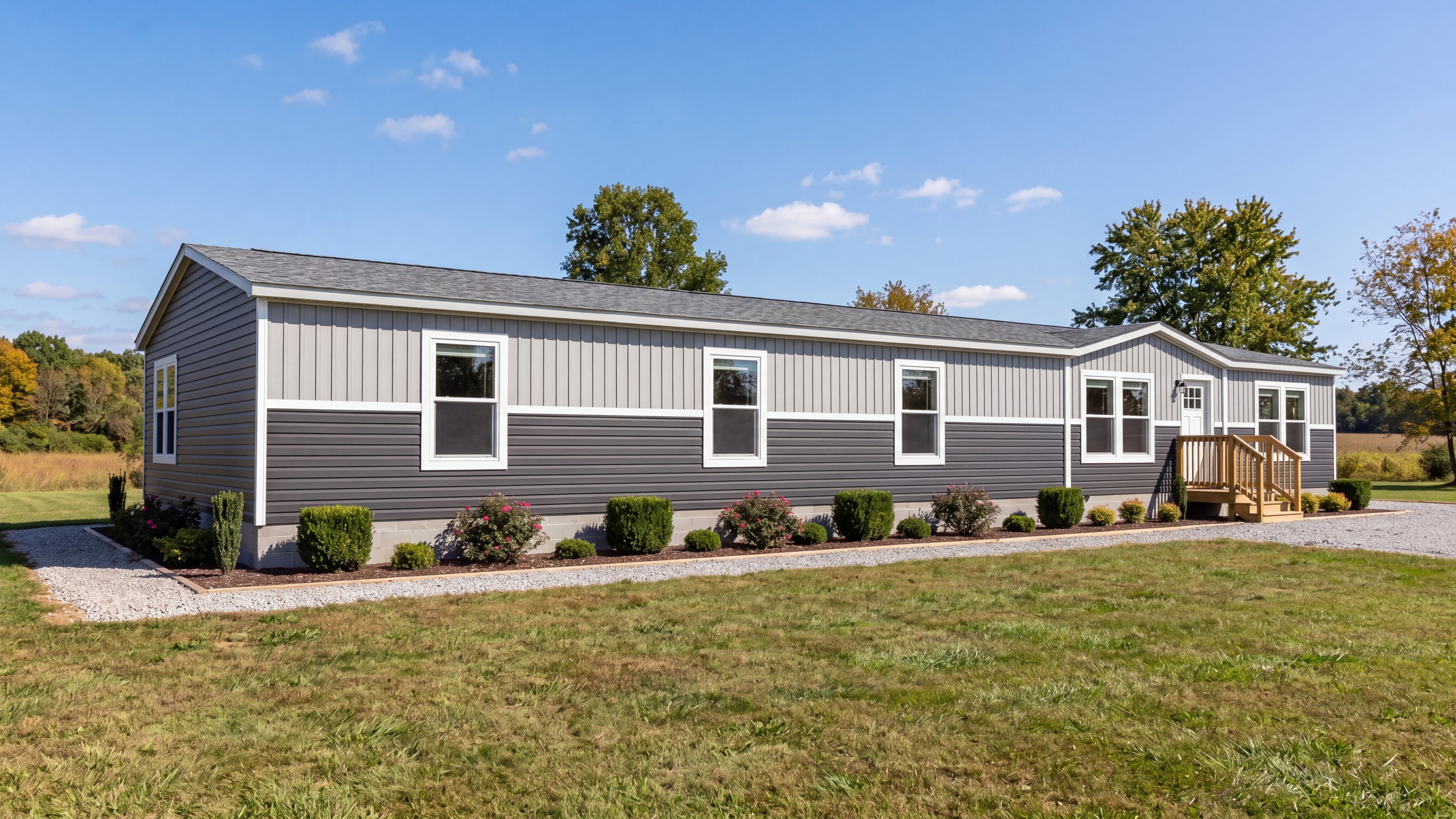 Exterior rendering of the Sevier home.