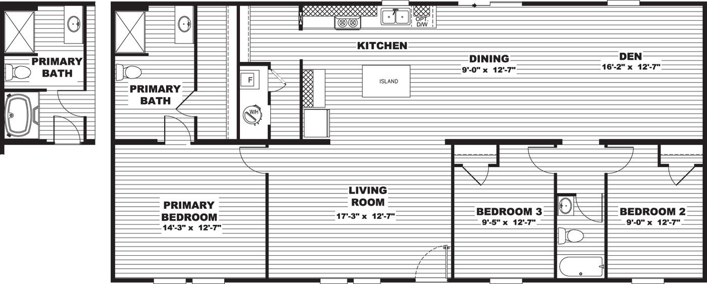 Cedar - Floor Plan 1
