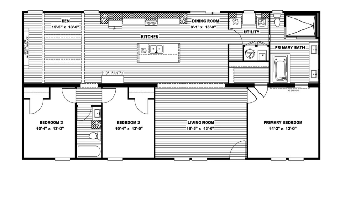 Boujee 2 - Floor Plan 1