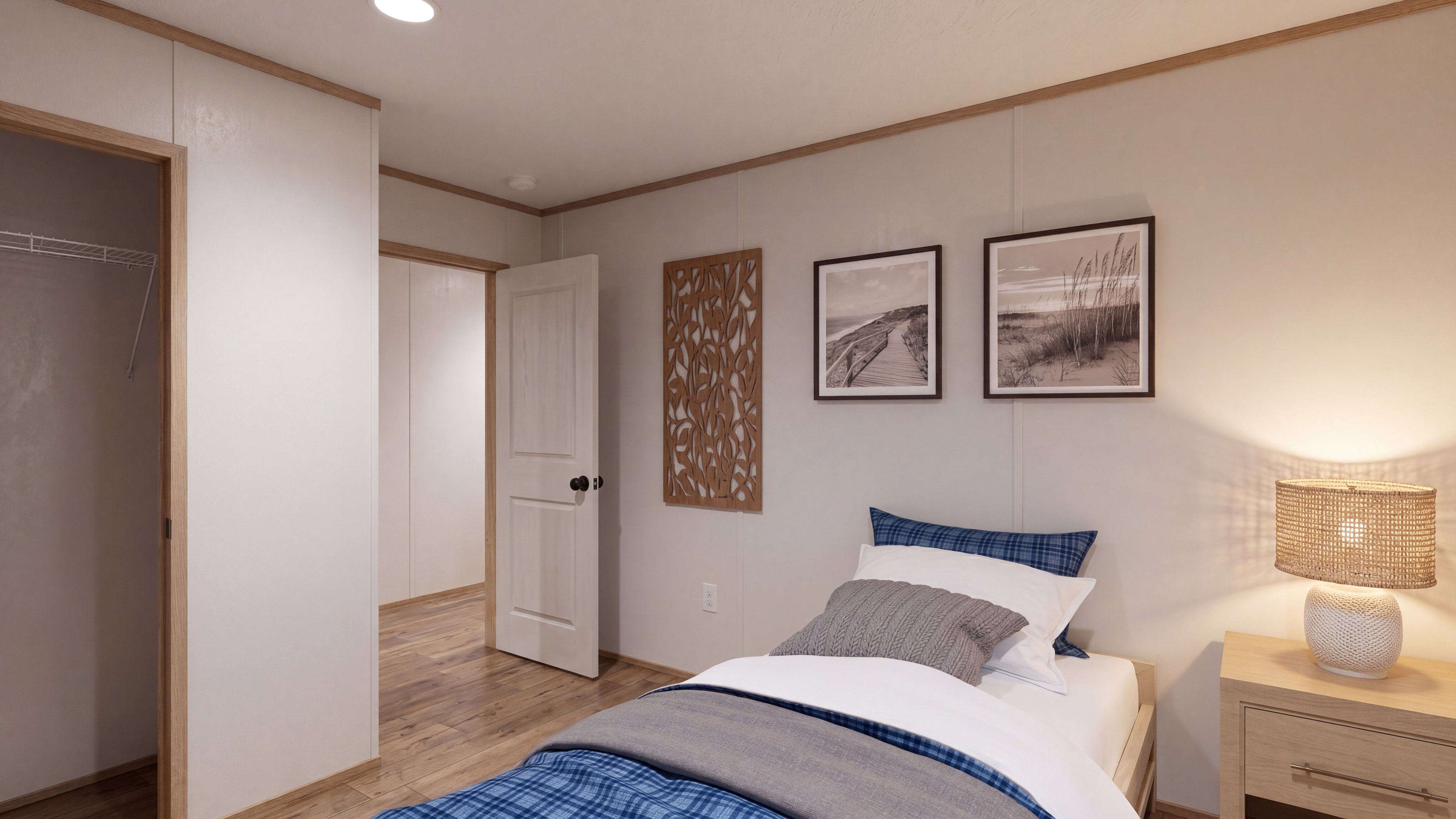 Bedroom rendering of the Anatolia Xl home.