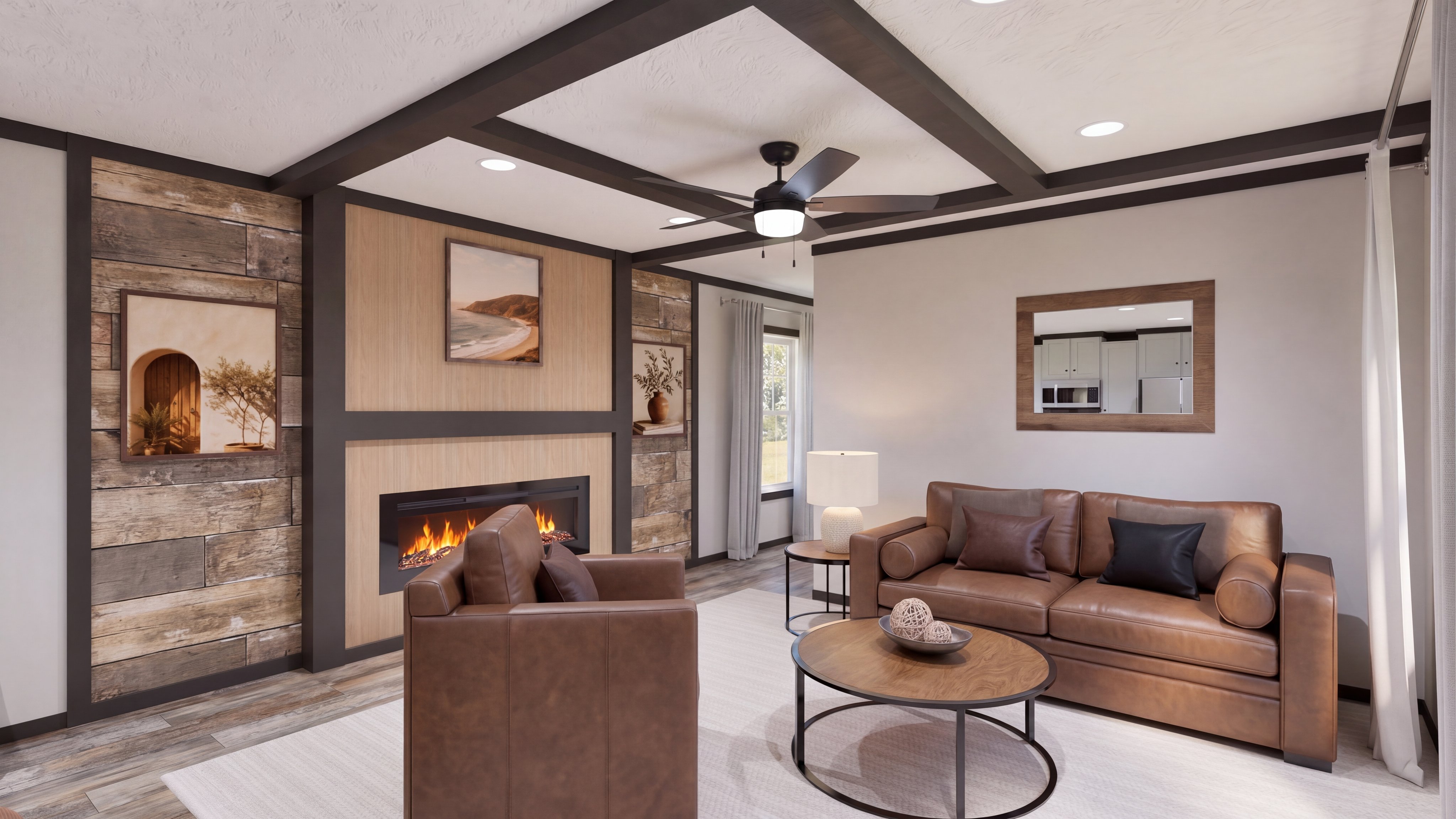 Foyer rendering of the Baby Boujee home.