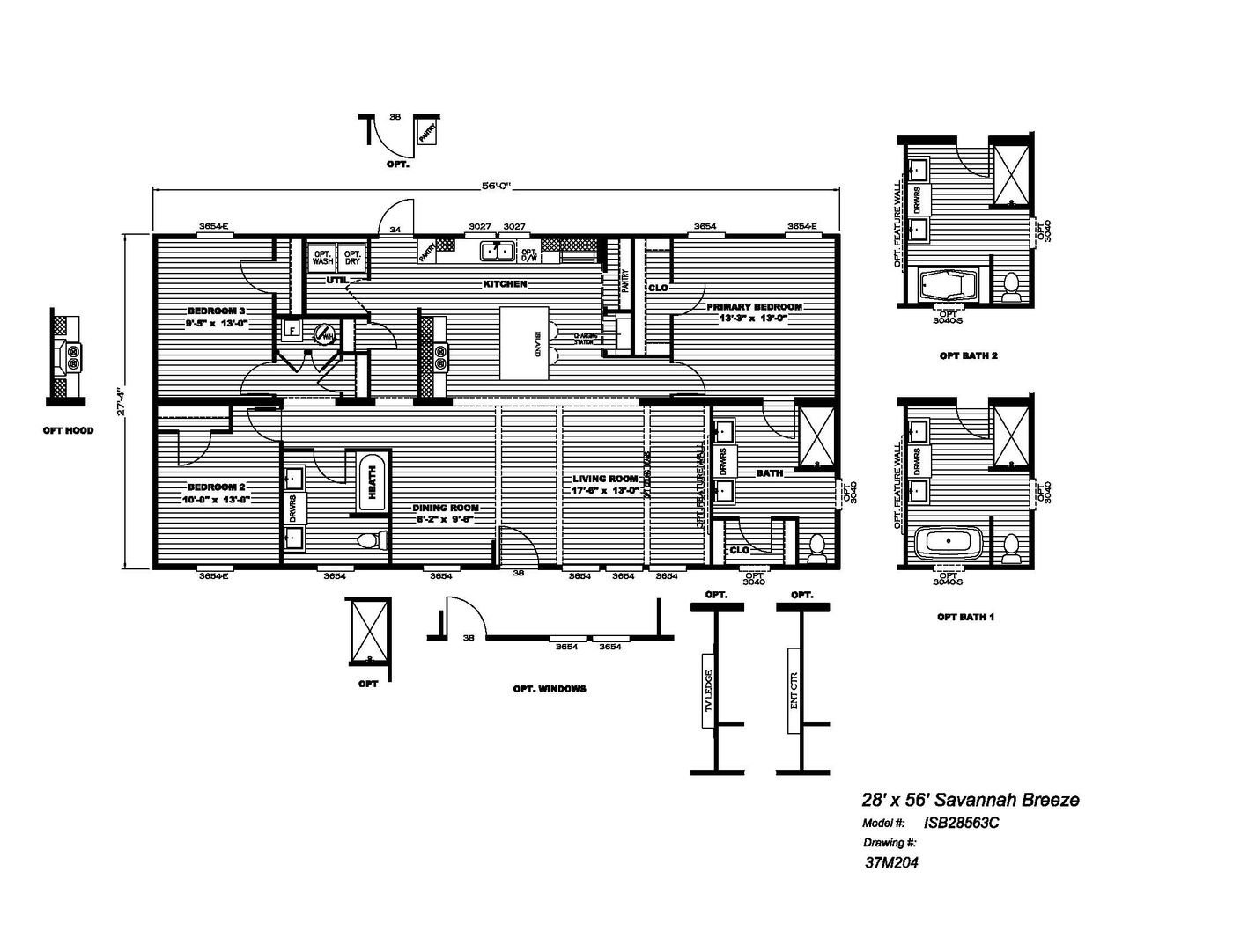Homestead Breeze - Floor Plan 1