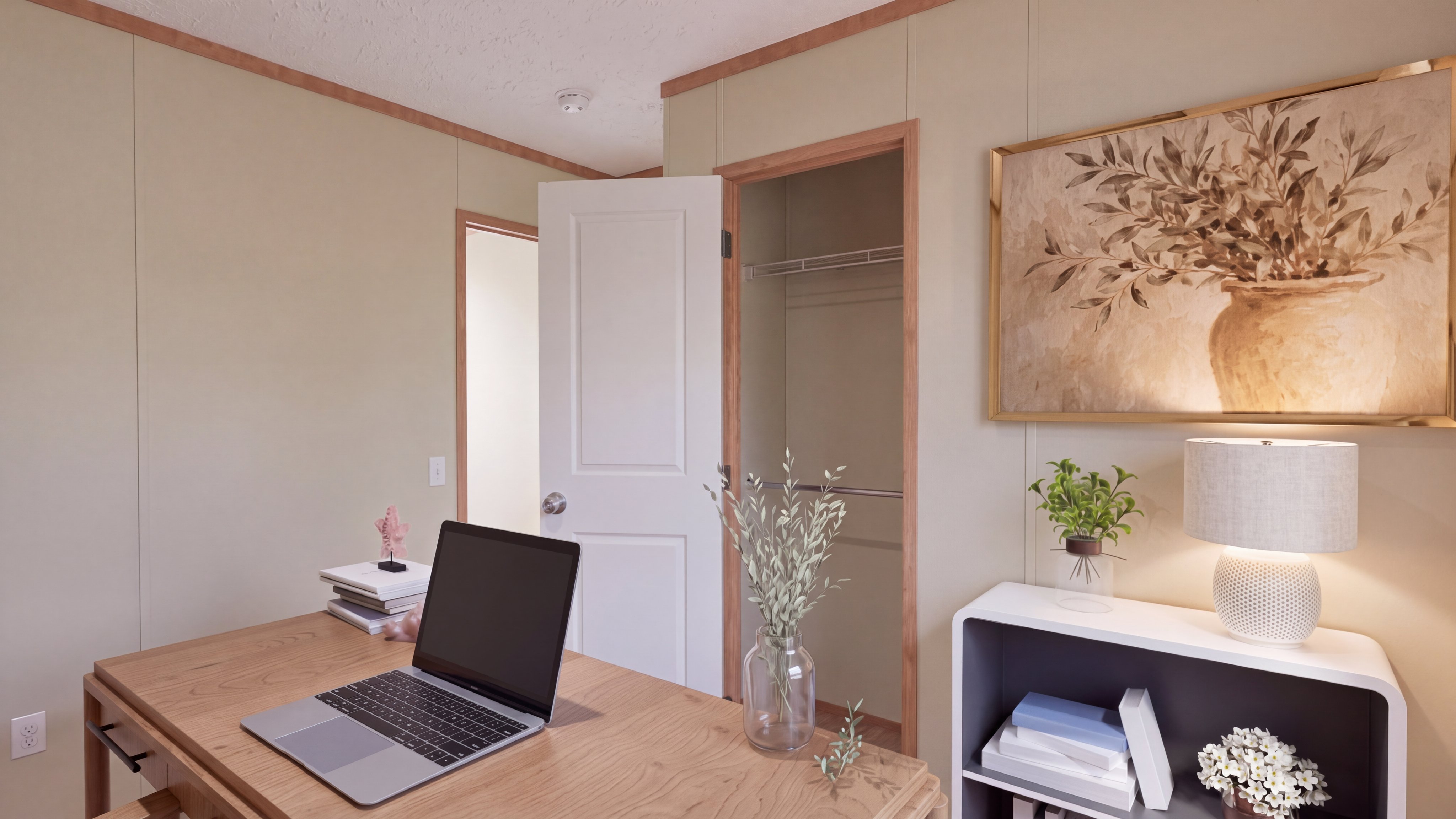 Bedroom rendering of the Sydney home.