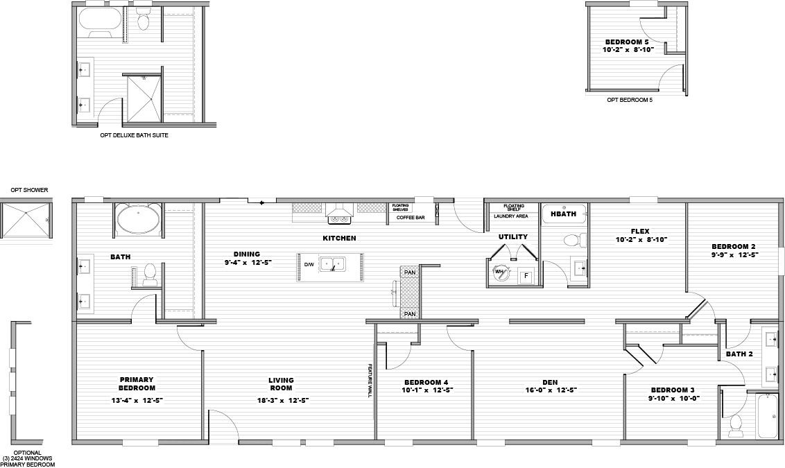 Snowcap - Floor Plan 1