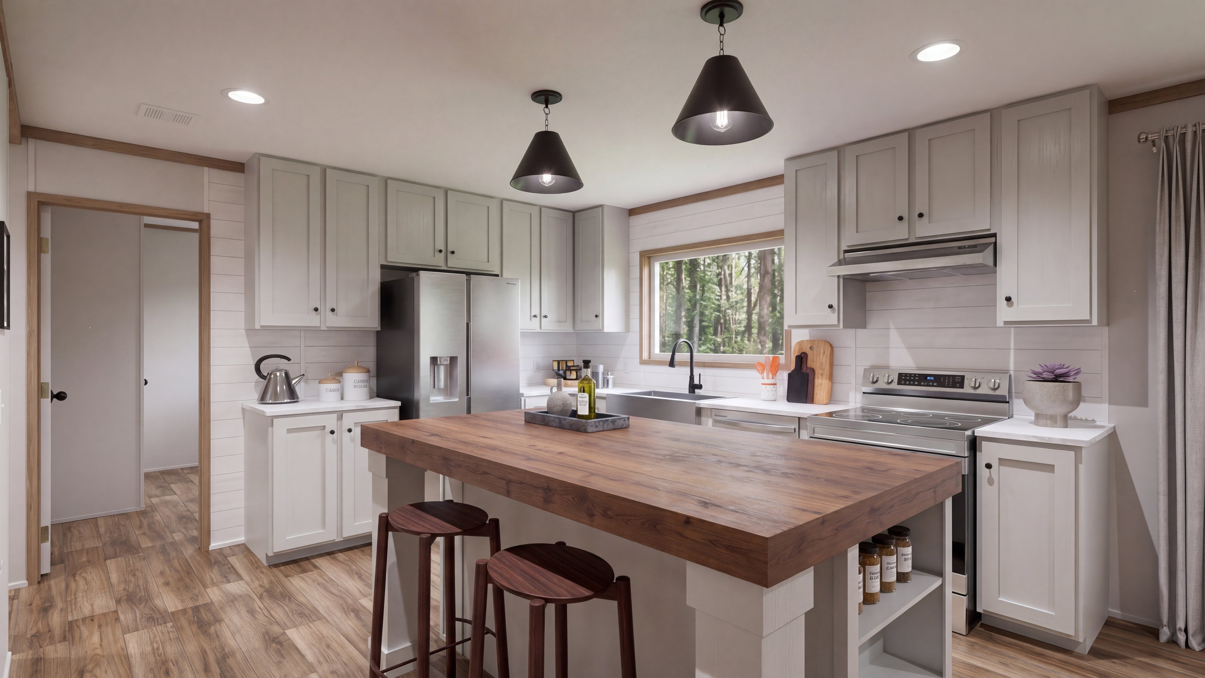 Kitchen rendering of the The Real Deal home.