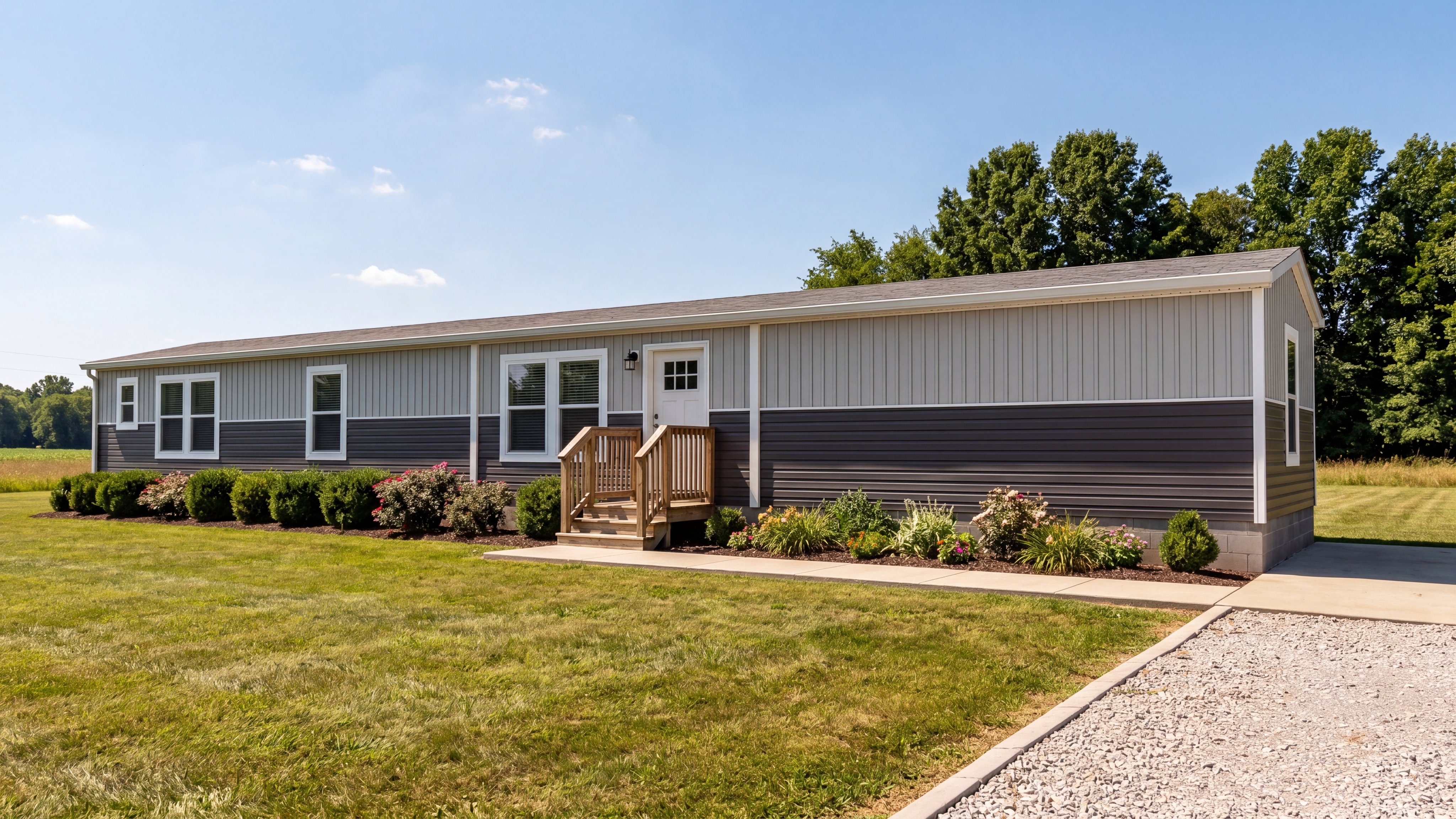 Exterior rendering of the Hudson home.
