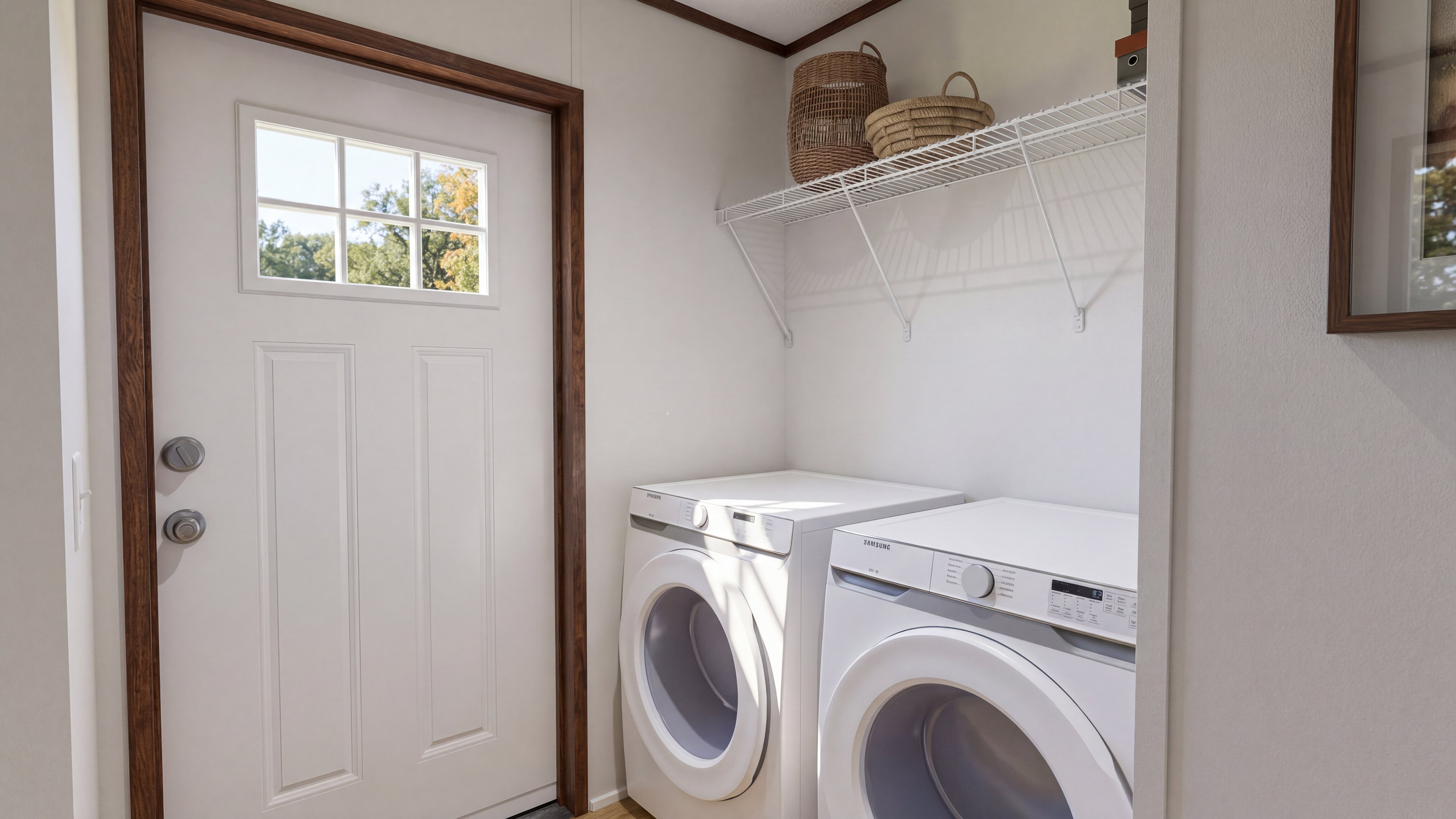 Utility room rendering of the Select home.