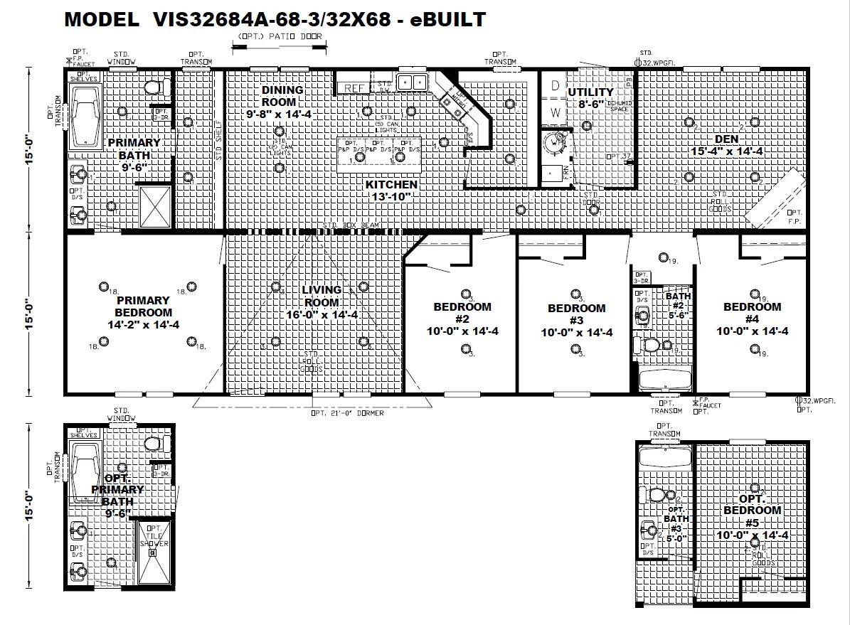 The Bayside - Floor Plan 1